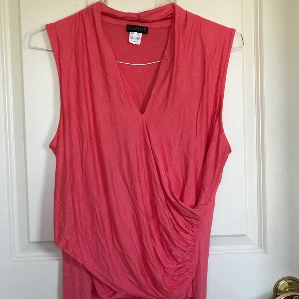 VENUS Wrapped Pink Top